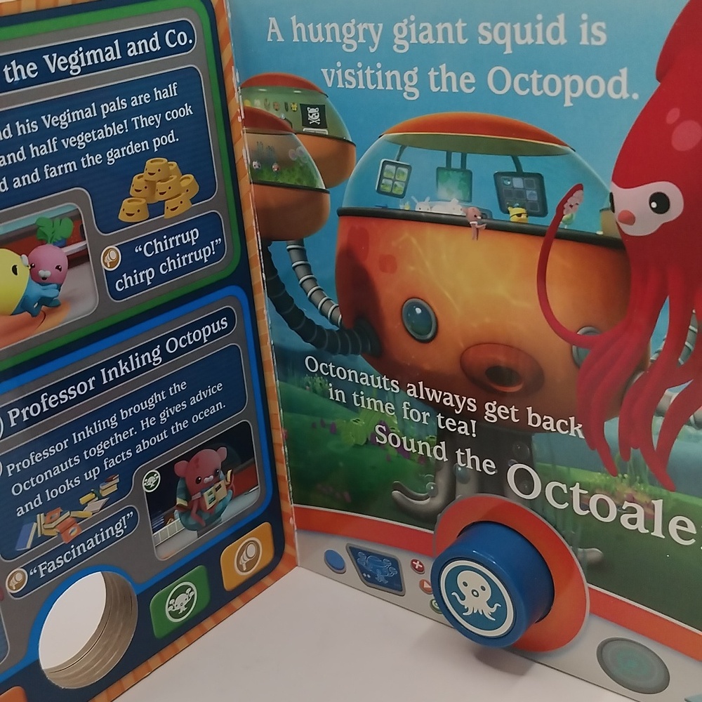 Octonauts Meet The Crew Board Book With Sounds UK 2011 RARE COLLECTIBLE - Picture 6 of 17